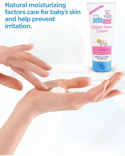 Sebamed Baby Krem Mbrojtës kundër Irritimit nga Pelenat 100 ml – pH 5.5 me Panthenol