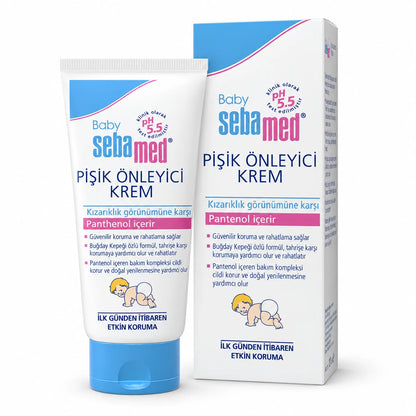 Sebamed Baby Krem Mbrojtës kundër Irritimit nga Pelenat 50 ml – pH 5.5 me Panthenol