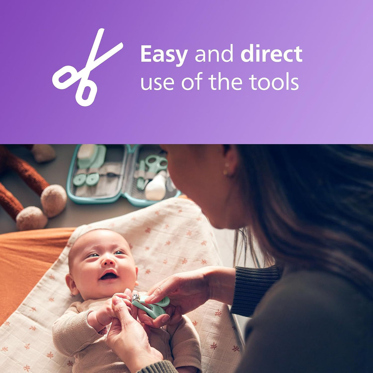 Set për Kujdesin e Bebes Philips Avent – 9 Pjesë