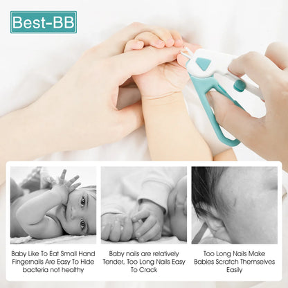 Set për Kujdesin e Thonjve të Bebes – 4 Pjesë me Kuti