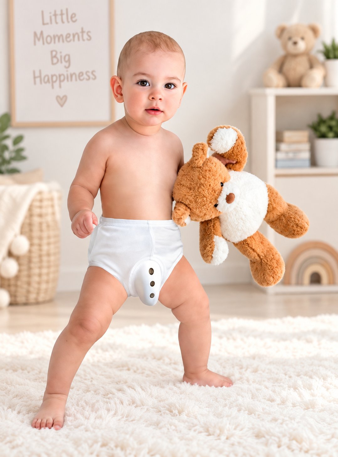 Sevi Bebe – Brekë Mbrojtëse për Bebe Pas Synetisë