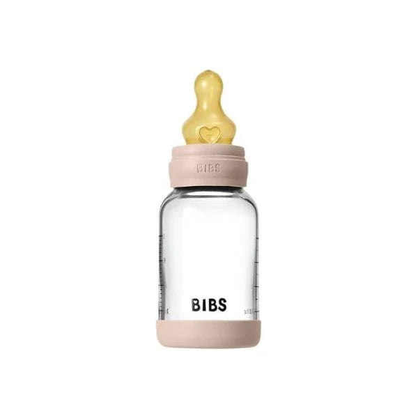 Shishja e Qelqit BIBS 120 ml – Anti-Colic me Thithë Lateksi Natyral