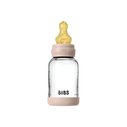 Shishja e Qelqit BIBS 120 ml – Anti-Colic me Thithë Lateksi Natyral