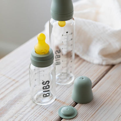Shishja e Qelqit BIBS 120 ml – Anti-Colic me Thithë Lateksi Natyral