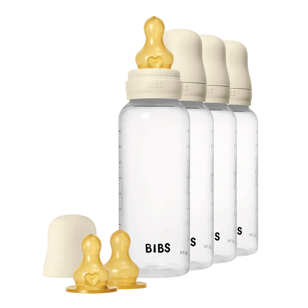 Shishja Plastike BIBS 150 ml – Anti-Colic me Thithë Lateksi Natyral