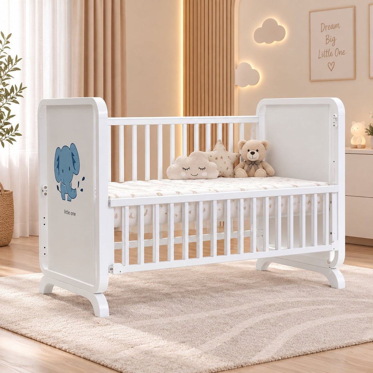 Shtrat Multifunksional për Bebe 120 × 60 cm