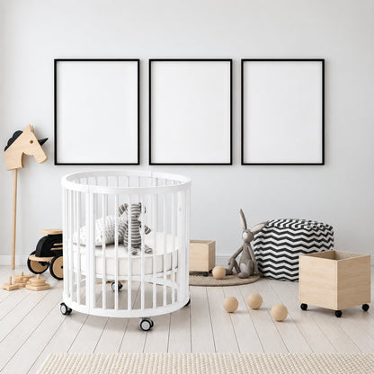 Shtrat Multifunksional threebaby 3 në 1 për Bebe dhe Fëmijë – me Vello