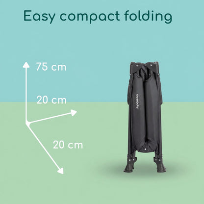 Shtrat Travel threebaby – Portativ për Bebe dhe Fëmijë, 120 × 60 cm
