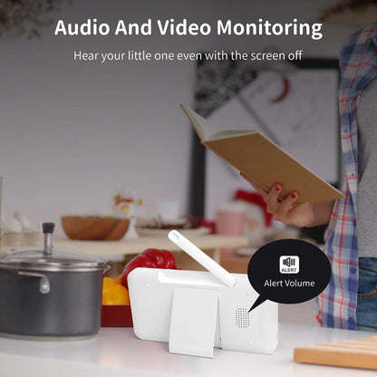 Smart Baby Monitor 2K – Lidhje me Telefon dhe Ekran, Night Vision me Ngjyra