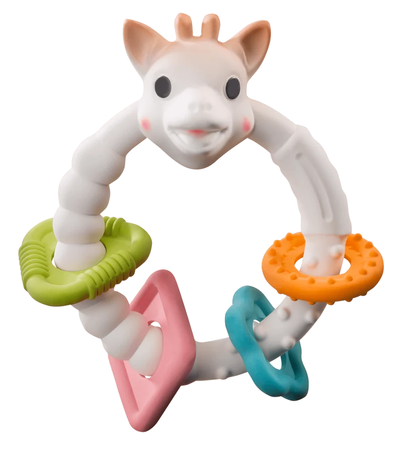 Sophie la girafe® Early Learning Gift Set – Set Zhvillimi me Topa, Kube dhe Lodër për Dhëmbë