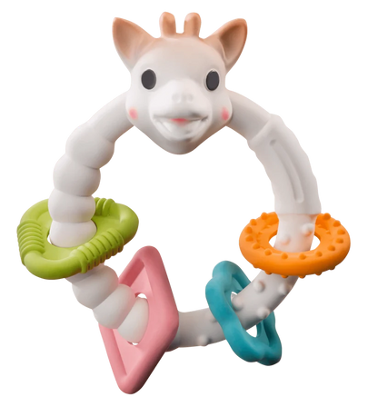 Sophie la girafe® Early Learning Gift Set – Set Zhvillimi me Topa, Kube dhe Lodër për Dhëmbë
