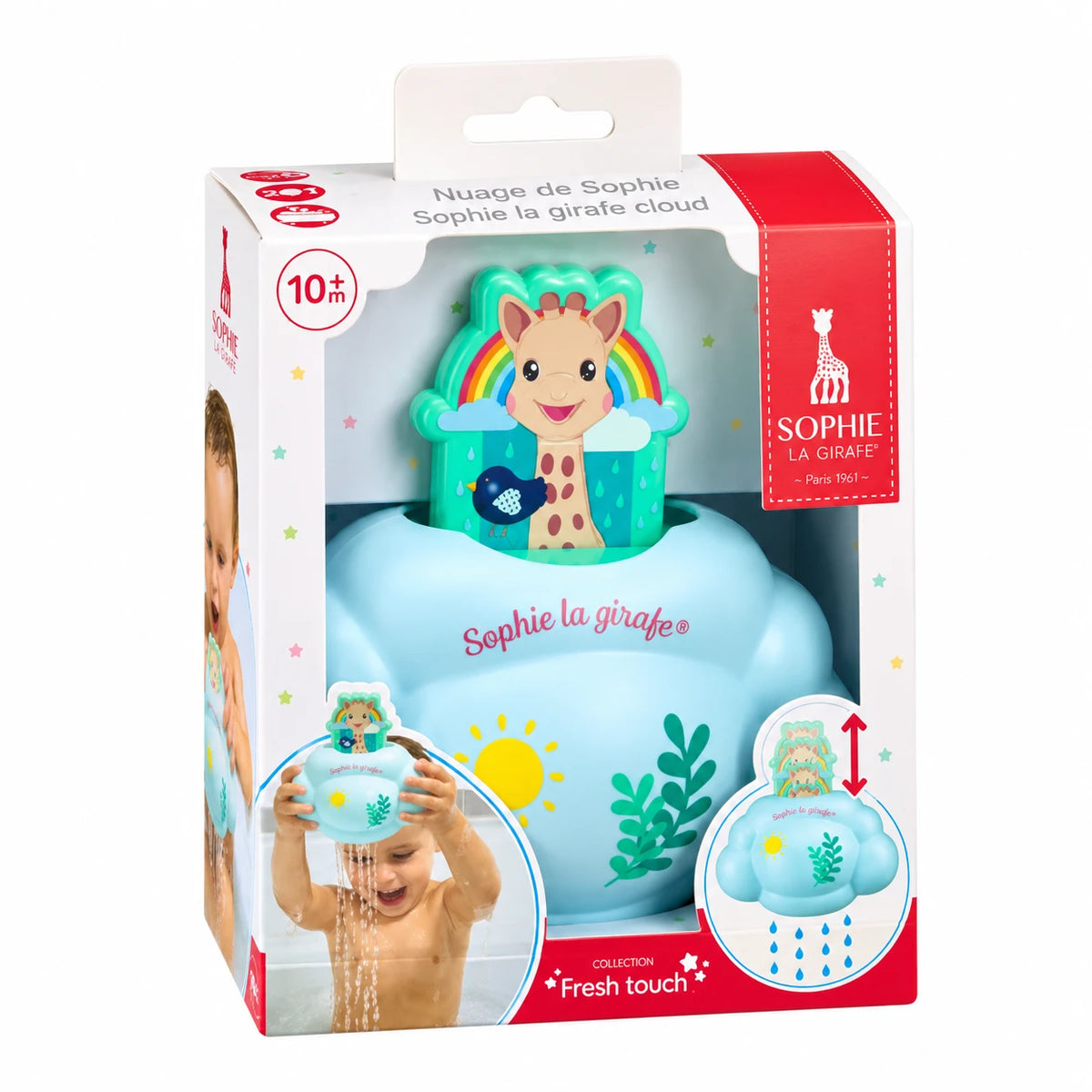 Sophie la girafe® Magic Cloud – Reja Magjike për Lojë në Banjë