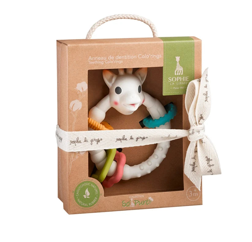 Sophie la girafe® Multi-Textured Teether – Unazë Kafshimi me Tekstura të Ndryshme