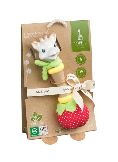Sophie la girafe® Natur’Soft Rattle – Rraketake me 3 Materiale Natyrale
