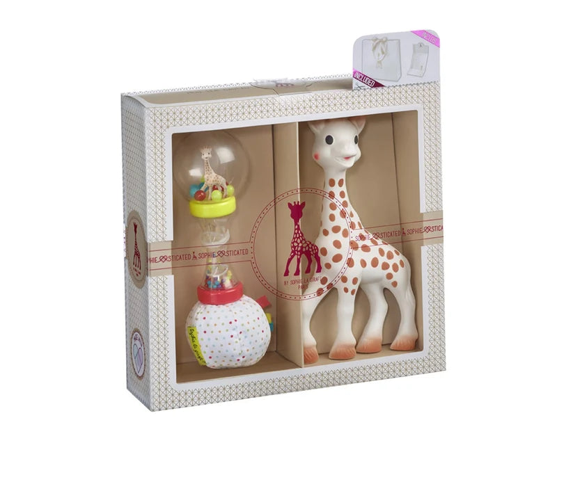 Sophie la girafe® Sophiesticated – Set Dhuratë me Sophie dhe Marakas