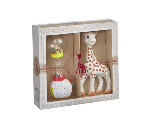 Sophie la girafe® Sophiesticated – Set Dhuratë me Sophie dhe Marakas