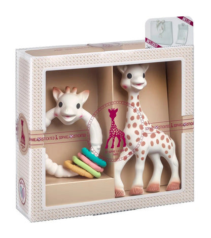 Sophie la girafe® Sophiesticated The Colo’Ring Set – Set Dhuratë me 2 Lodra për Dhëmbë