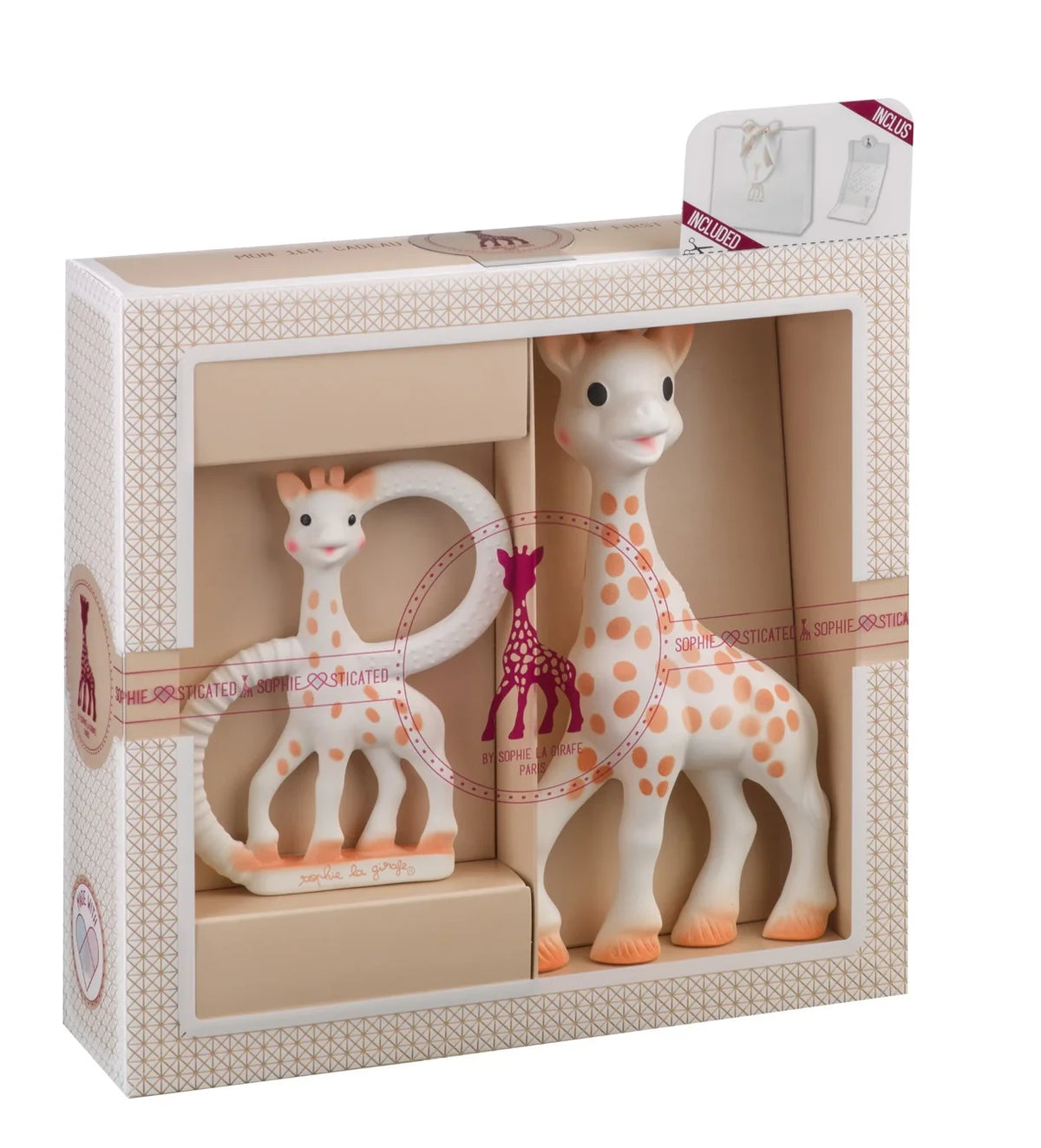 Sophie la girafe® Sophiesticated The Teether Set – Set Dhuratë me Lodër për Dhëmbë
