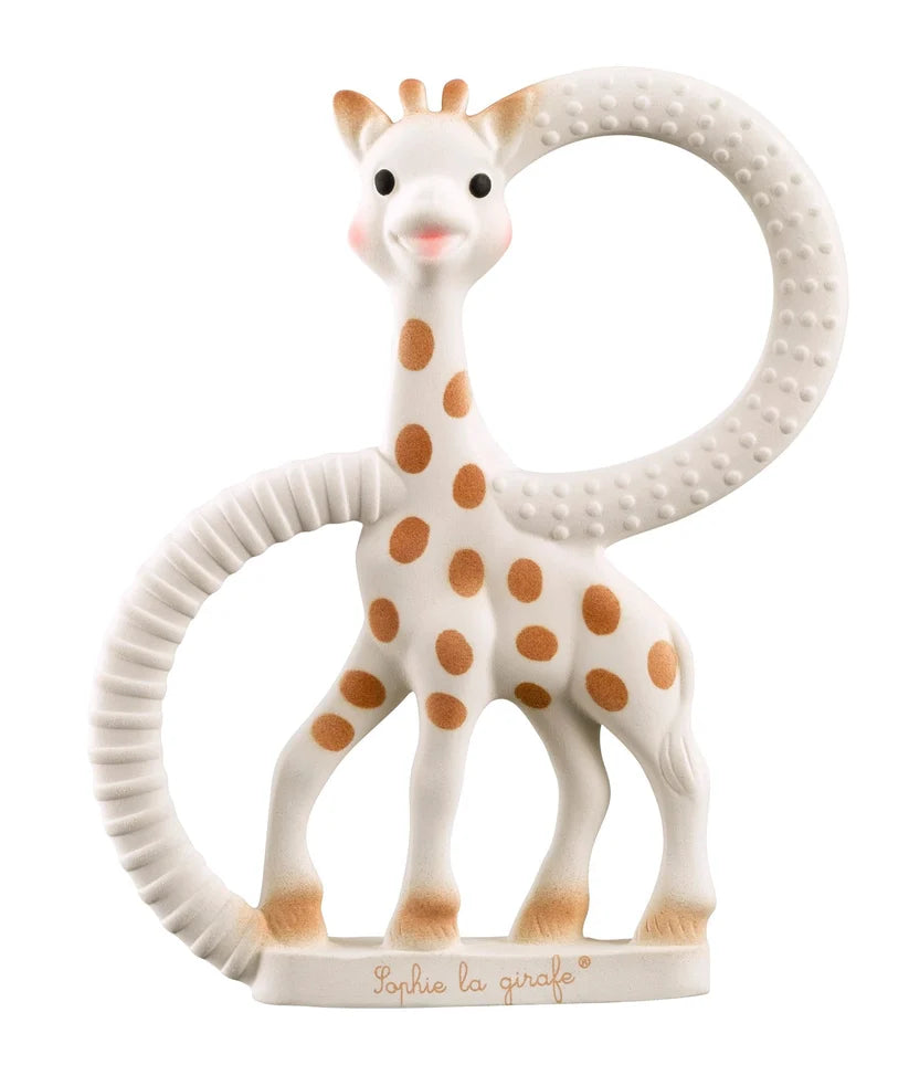 Sophie la girafe® Teething Ring – Unazë Kafshimi prej 100% Gome Natyrale