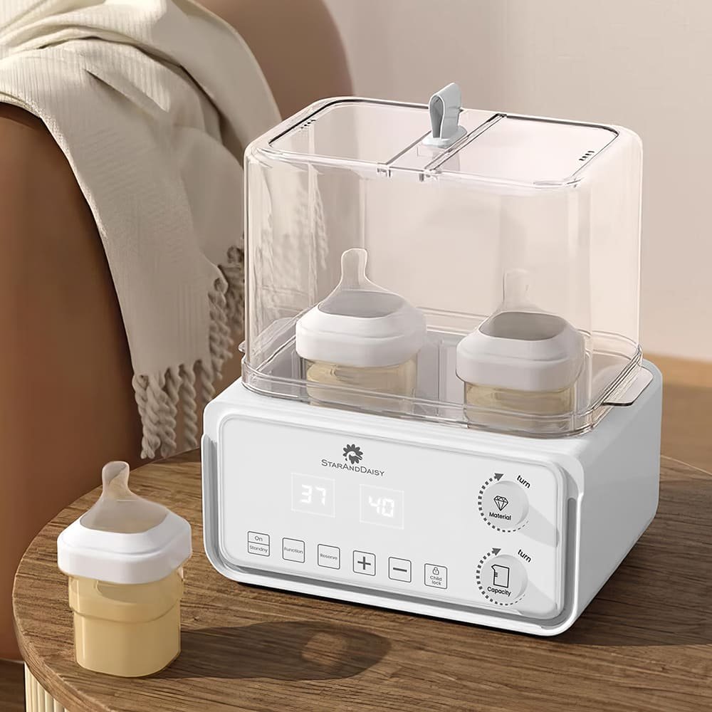 StarAndDaisy Ngrohës dhe Sterilizues Multifunksional për Dy Shishe – 500W