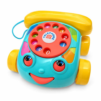 Telefon Lodër Interaktiv dhe Muzikor për Bebe – Shumëngjyrësh