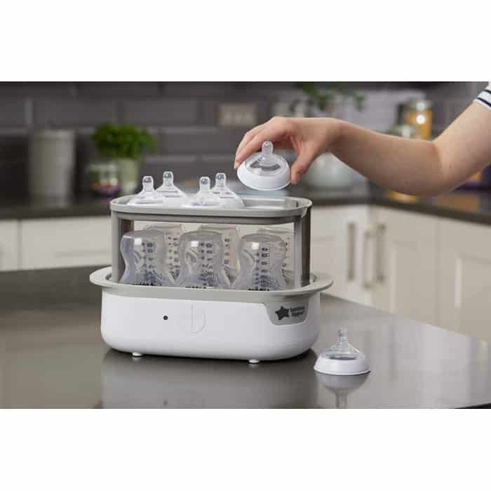 Tommee Tippee Advanced – Sterilizues Elektrik me Avull për 6 Biberonë