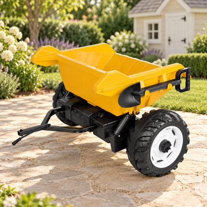 Traktor Elektrik për Fëmijë Speed Track 24V me Rimorkio, EVA dhe Telekomandë