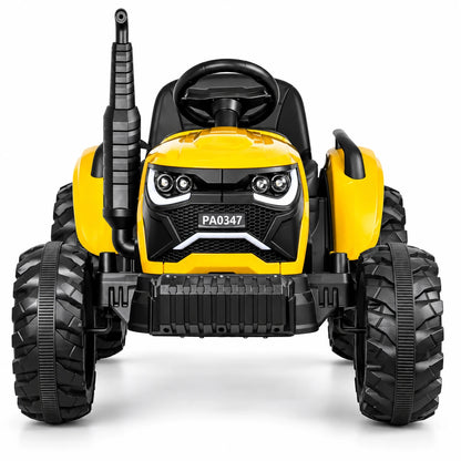 Traktor Elektrik për Fëmijë Speed Track 24V me Rimorkio, EVA dhe Telekomandë