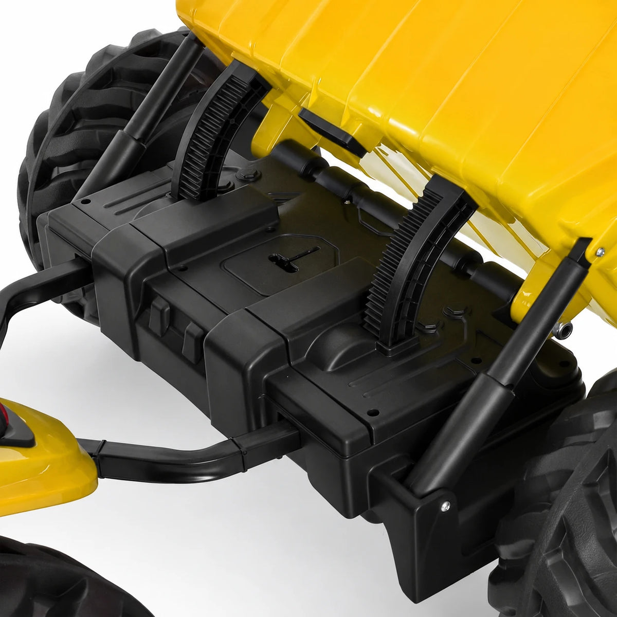 Traktor Elektrik për Fëmijë Speed Track 24V me Rimorkio, EVA dhe Telekomandë