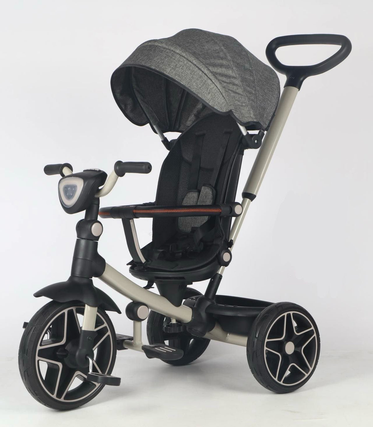 Triçikletë Deluxe 4 në 1 Explorer – 360°, Bluetooth & Drita