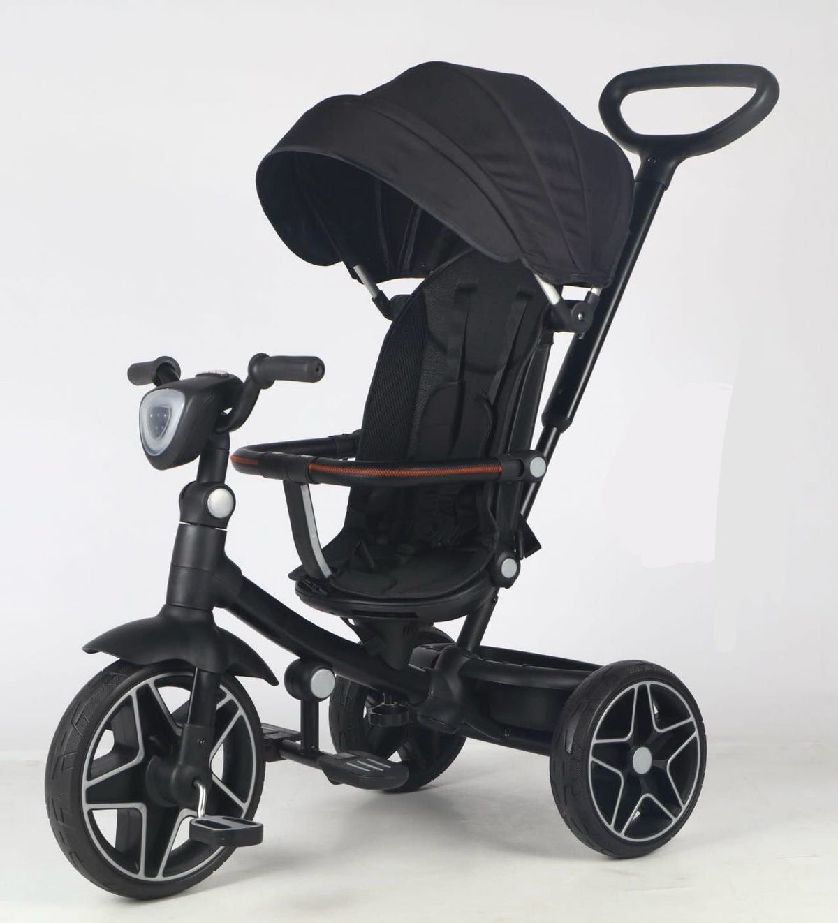 Triçikletë Deluxe 4 në 1 Explorer – 360°, Bluetooth & Drita