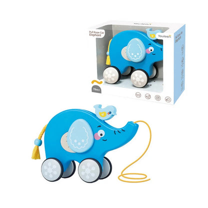 Twisoo Lodër Edukative me Litar, Drita dhe Muzikë – Elefant, 6M+