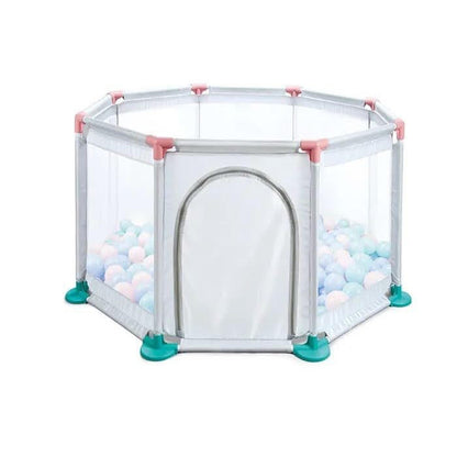Boks i Palosshëm për Bebe me 50 Topa – 145 × 65.5 × 47 cm