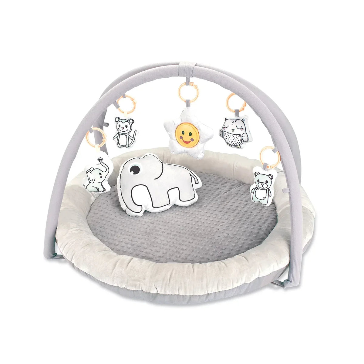 Vendlojë Aktiviteti për Bebe “Elephant” me Lodra dhe Muzikë