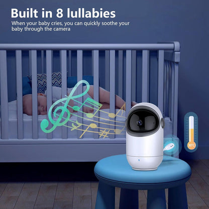 Video Monitor për Bebe 4.3″ – Kamerë Rrotulluese, VOX dhe Night Vision