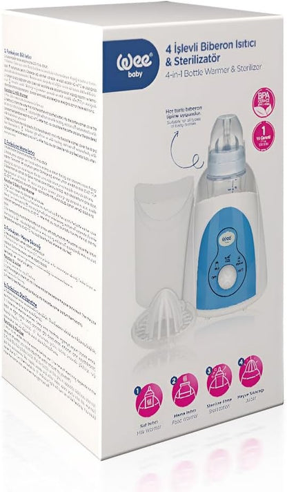 Wee Baby 4-në-1 – Ngrohës dhe Sterilizues për Biberon