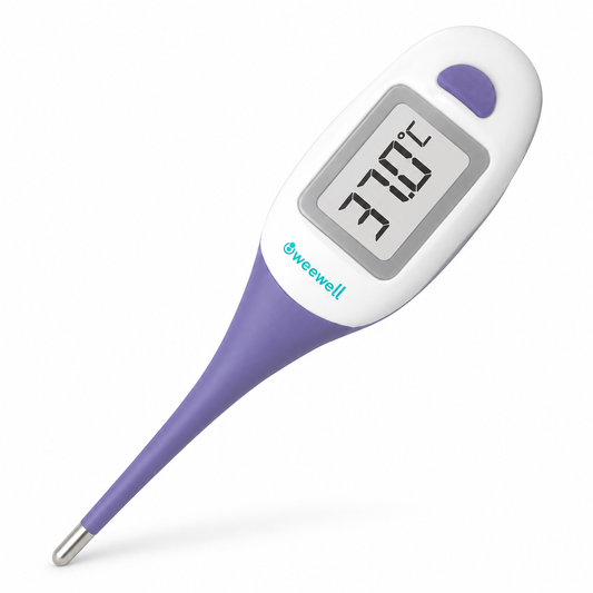 Weewell WTD105 – Termometër Digjital me Ekran të Madh LCD