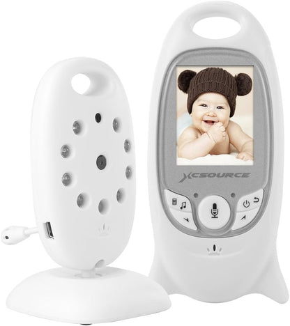 XCSOURCE Baby Monitor 2.4GHz Digjital me Kamerë – Ekran LCD, Shikim Nate dhe Komunikim Dykahësh